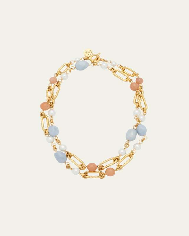 24K YG Electroplated Long Ne